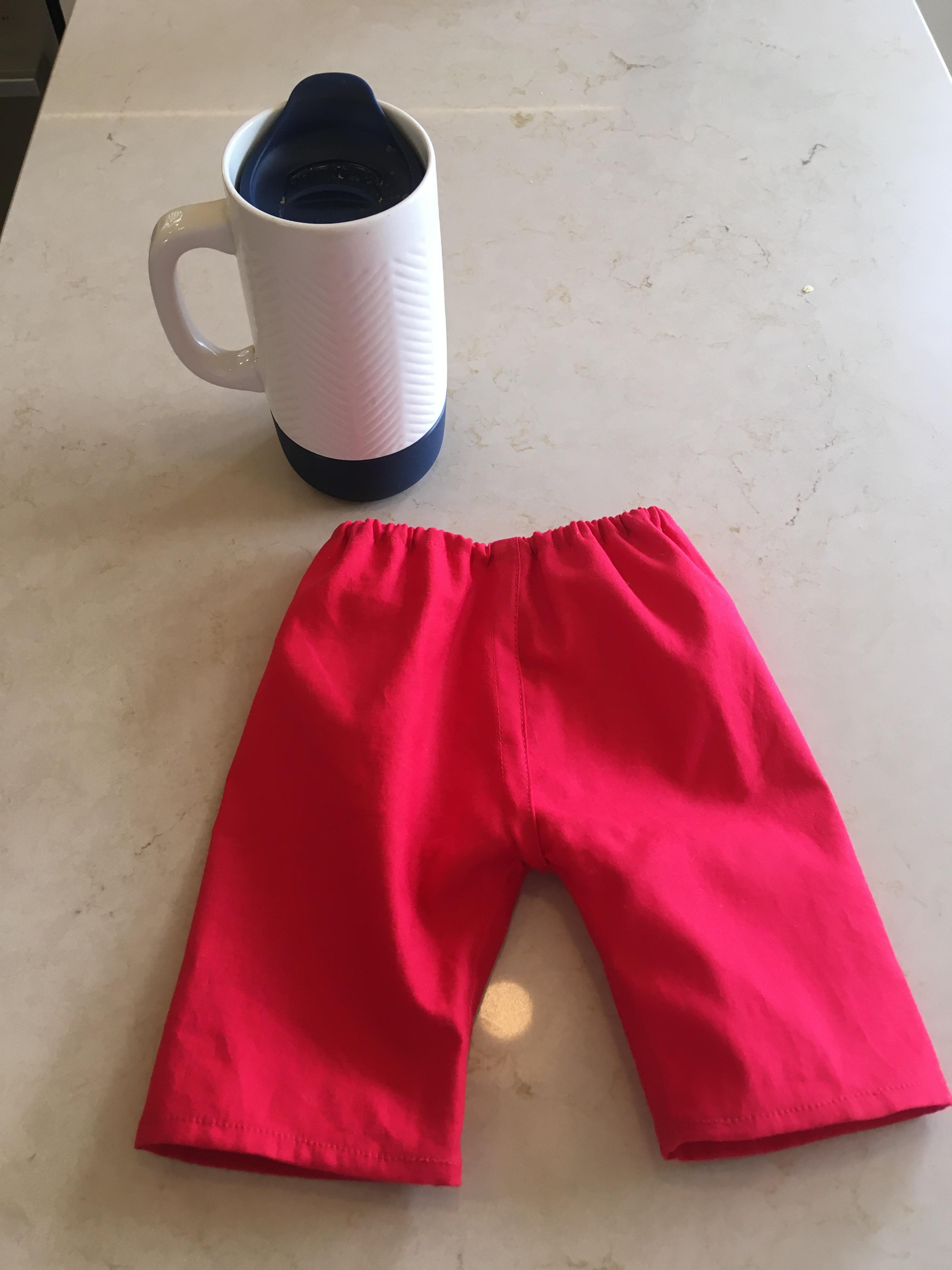 Red Newborn Pants
