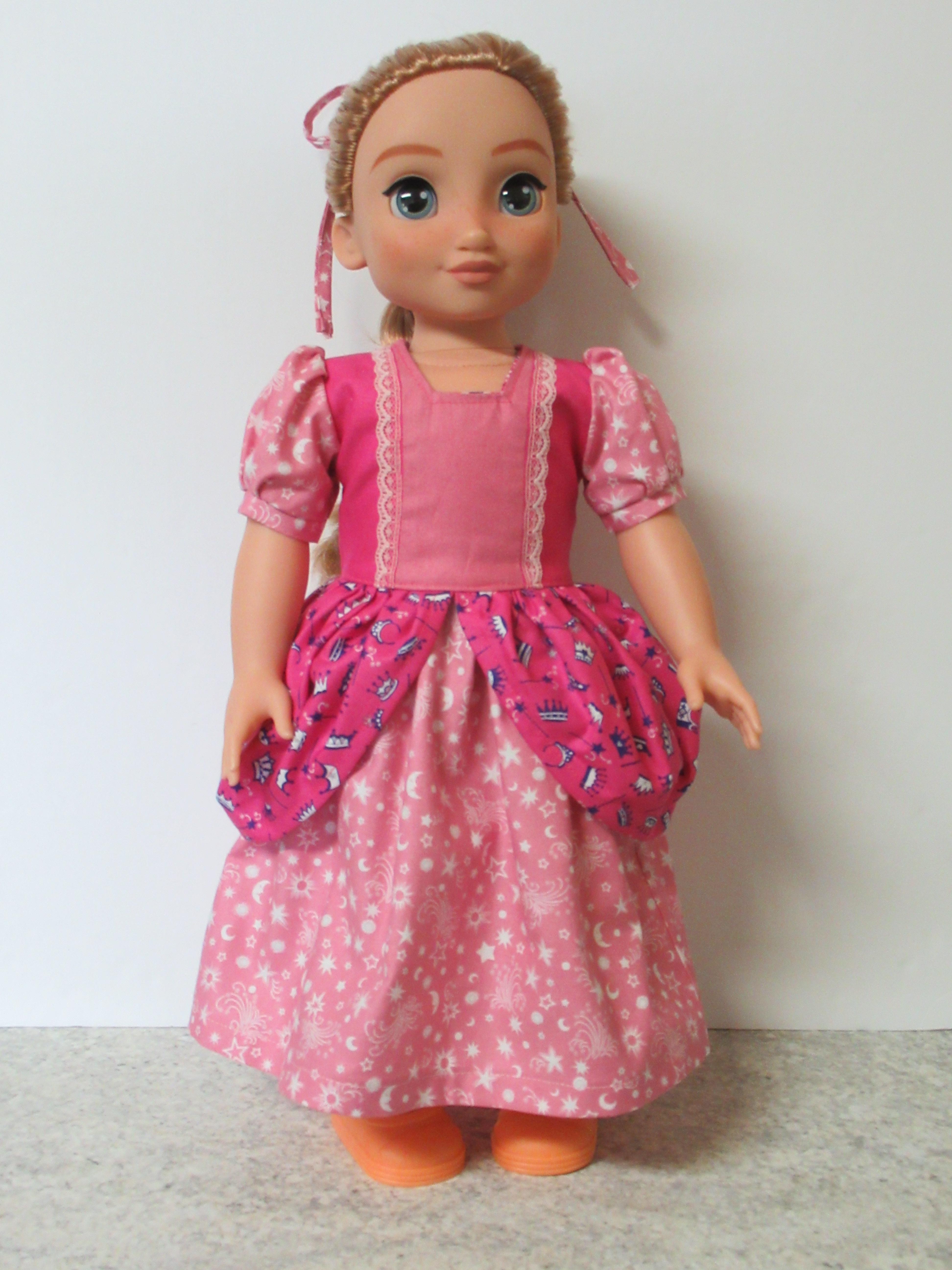 Princess dress for a pretty doll